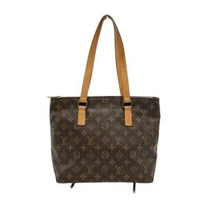 LOUIS VUITTON Brown Monogram Canvas Piano Tote Bag